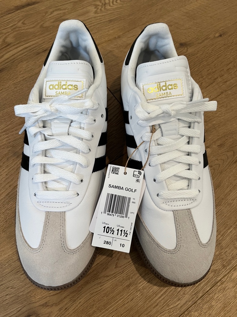 Men's Adidas Golf Originals Men's Samba Spikeless Golf Shoes